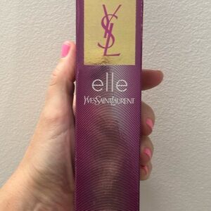 Yves Saint Laurent Elle in Purple and Gold